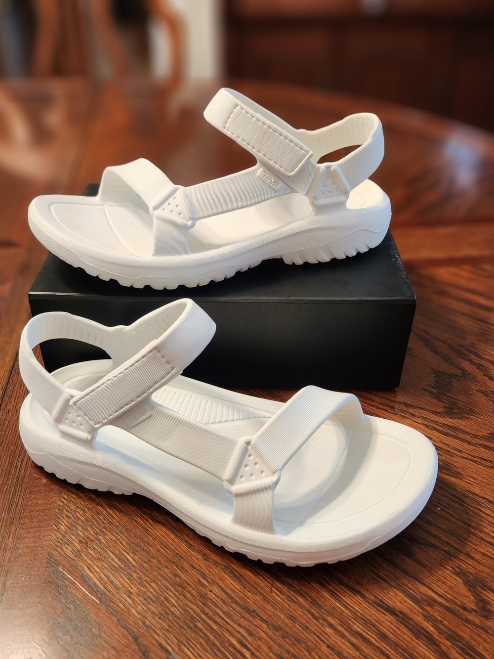 Teva Women's Hurricane Drift Water Sandal White Floatable Size 8 Sport Festival - Picture 9 of 9